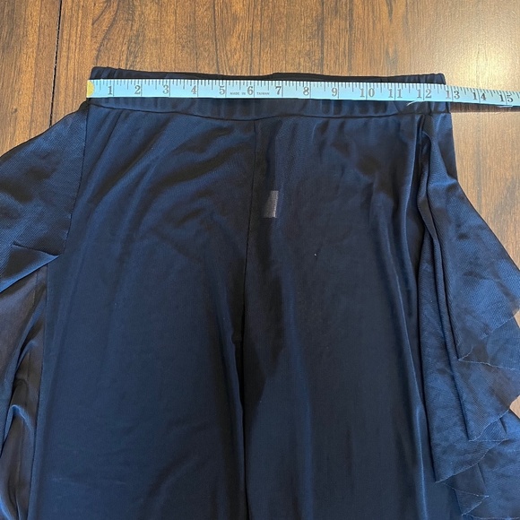 Women's Sheer Ruffle Beach Bottom Cover Up Pants, Size Medium - Picture 13 of 16